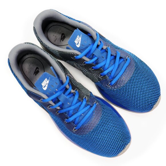 Nike Men's Tanjun Racer Running Shoe Blue Low Top Mesh Athletic Sneaker Sz 10.5 - Picture 6 of 8